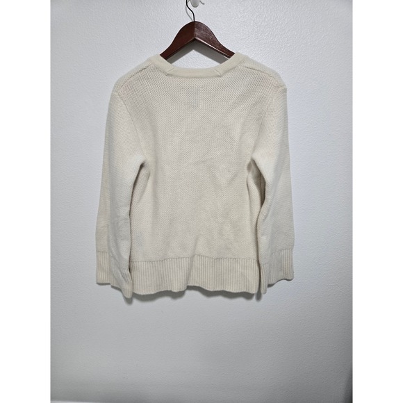 Sandro Martie Flared Sleeve Cardigan In Ecru - Size 1 (US Small) - Picture 9 of 13